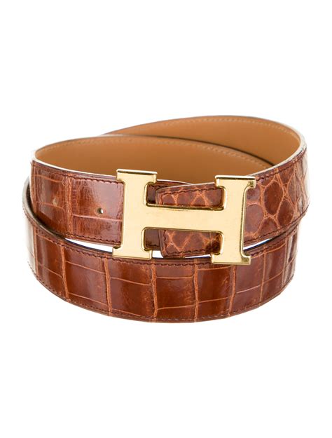 hermes crocodile belt replica|hermes porosus crocodile belt.